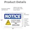 Signmission Electrical Panel In Wall Cavity Sign With Symbol, 14 in W x Rectangle, Vinyl Decal OS-2PACK-NS-D-1014-L-11667 - alternate 6